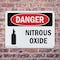 Signmission Nitrous Oxide Danger Sign, Plastic, 10in W x 7in L, 2PK OS-2PACK-DS-P-710-L-1937 - alternate 8